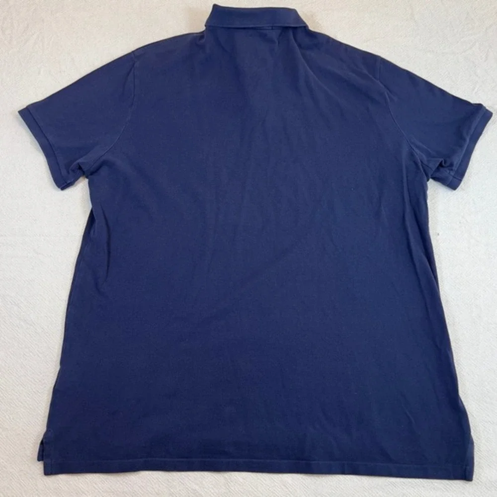 Polo Ralph‎ Lauren Custom Slim Fit Blue Polo Shirt Men's Size XXL